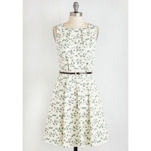 Closet London Bird Print Dress Sz 14UK/10US